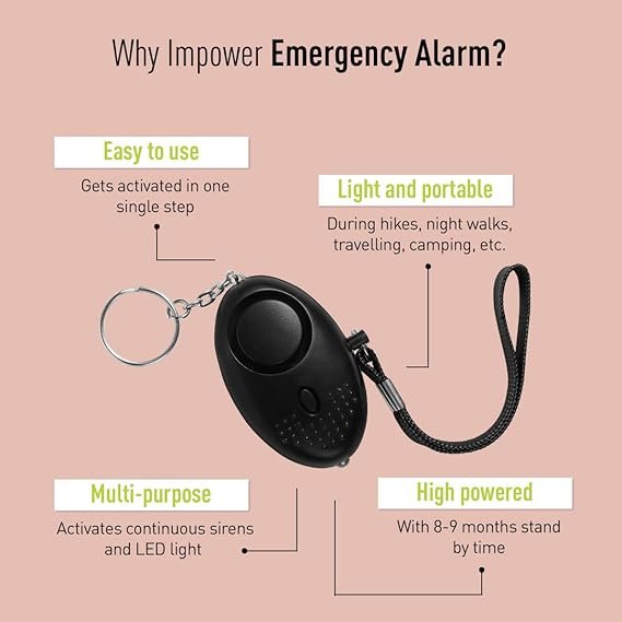 IMPOWER Self Defence Emergency Alarm